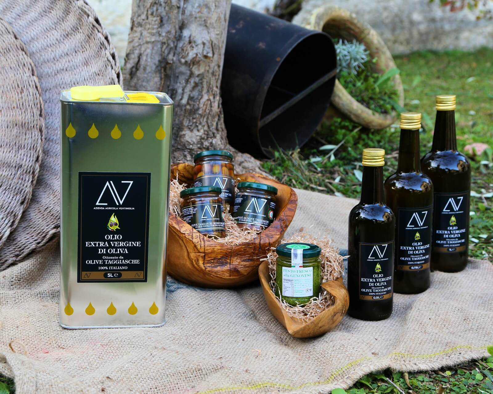 Prodotti a base di olive Taggiasche